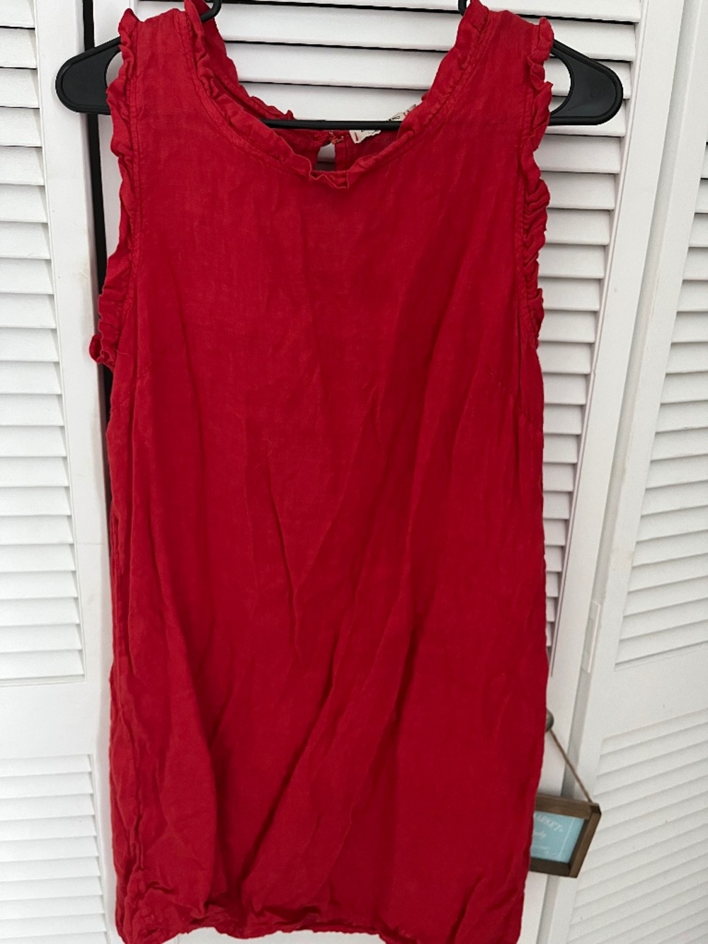 Lungo L’Arno 100 percent Linen Dress! Size Small! Made in Italy!